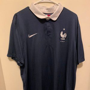 Nike France Football Federation Polo